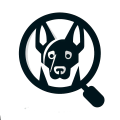 Chien flat icon copie